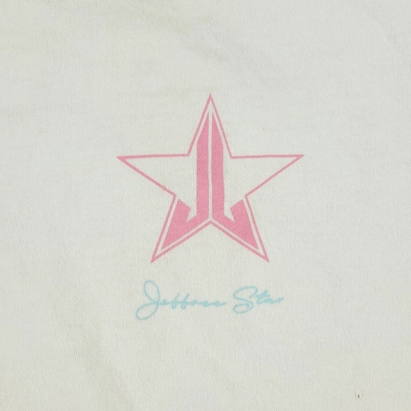 Jeffree Star Winter Longsleeve Unisex T-shirt. Men's 2x/Women's 3x P2P 27 M: 20 - Picture 3 of 4